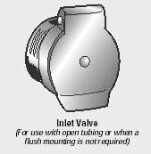 1.8" Galvanized Inlet Valve 