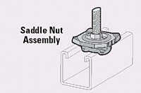 Zinc Saddlenut Assembly