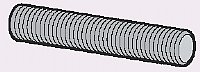 3/8" x 6' Zinc Threaded Rod 